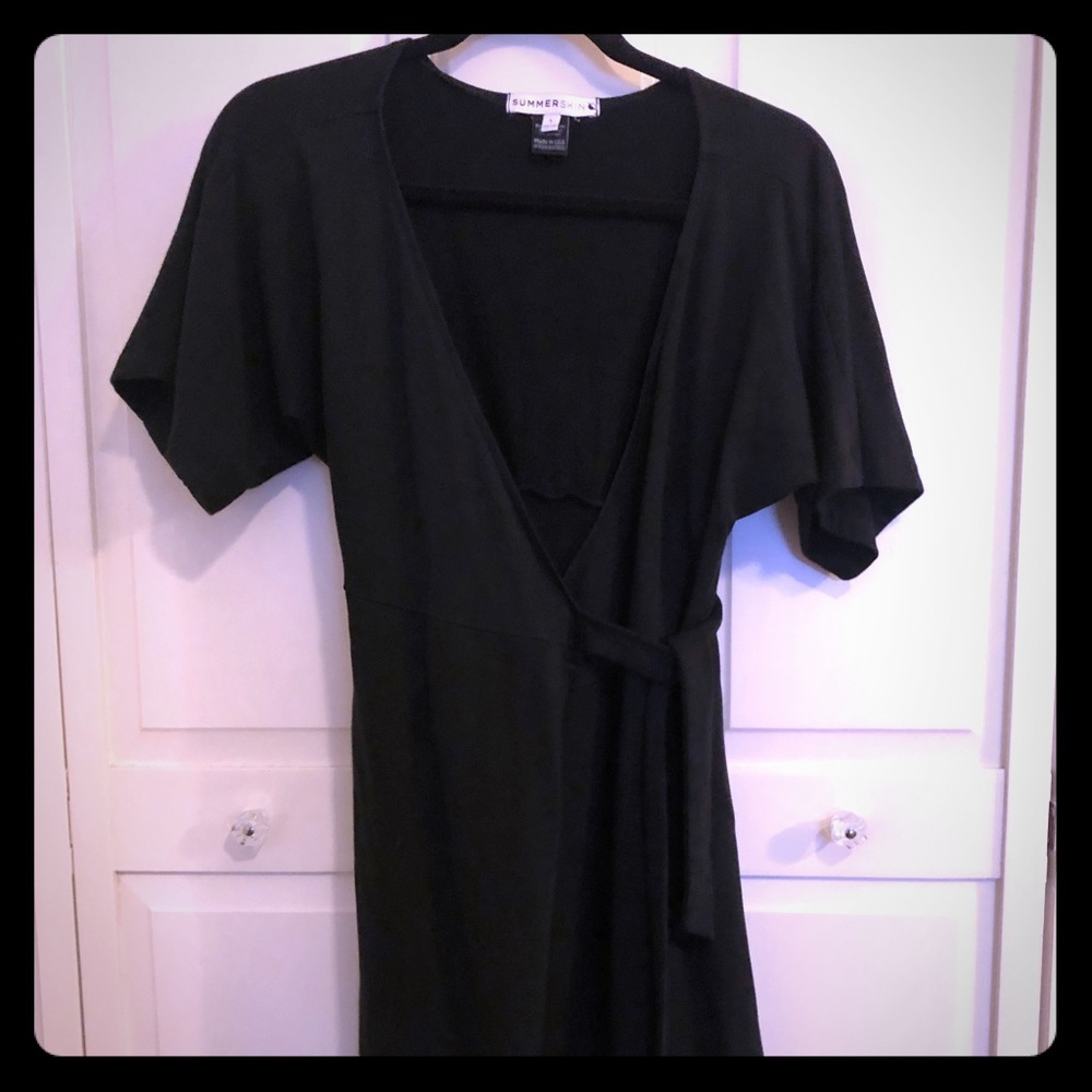 SPF 50 wrap mini dress!